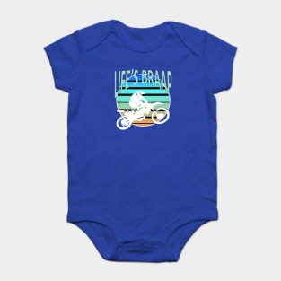 Lifes Braap Dirt Bike Retro Moto Riding Style Baby Bodysuit